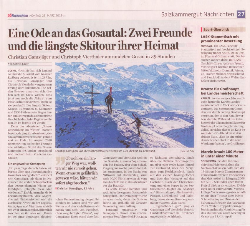 OÖ Nachrichten 25 03 2019